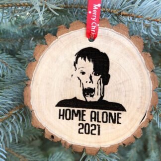 Home Alone Wooden Christmas Ornament, 2024, Ya Filthy Animal, Keep the Change, Macaulay Culkin, Kevin, Make My Day, Free Personalization
